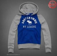 heren abercrombie fitch pullover lichtgrijs blauw ny league moose pattern Koop Goedkope u93py420